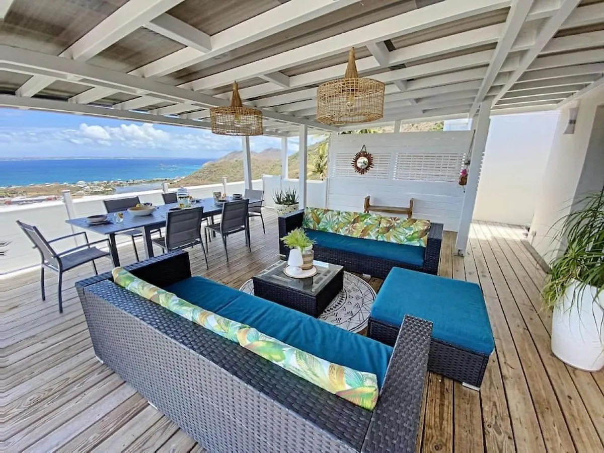 Villa La Guapa, Sea View, Private Pool, 5 Min From The Beach La Savane